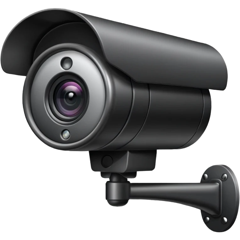 CCTV Camera pointing north emoji