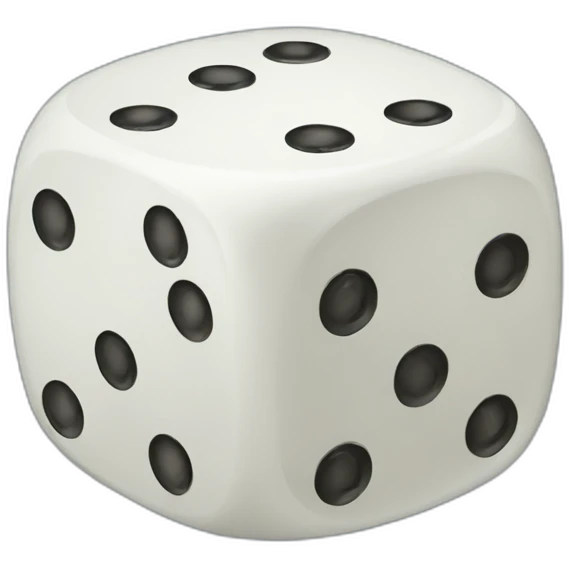 Dice game emoji