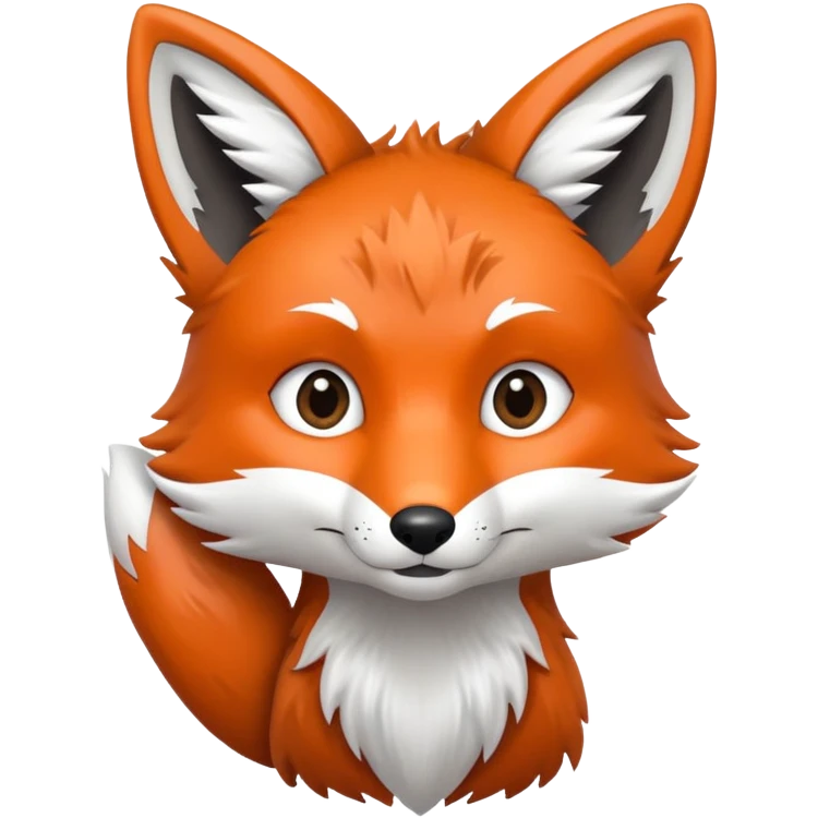 Hand that parody fox emoji