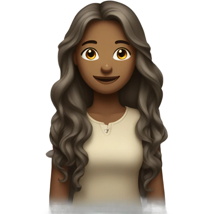 I’m just a girl emoji