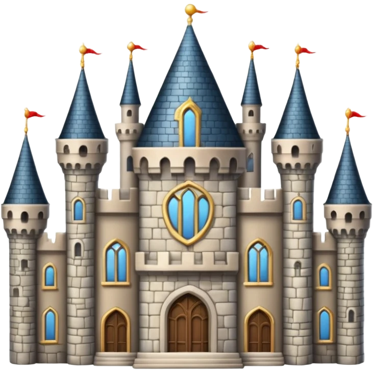 luxurious castle emoji