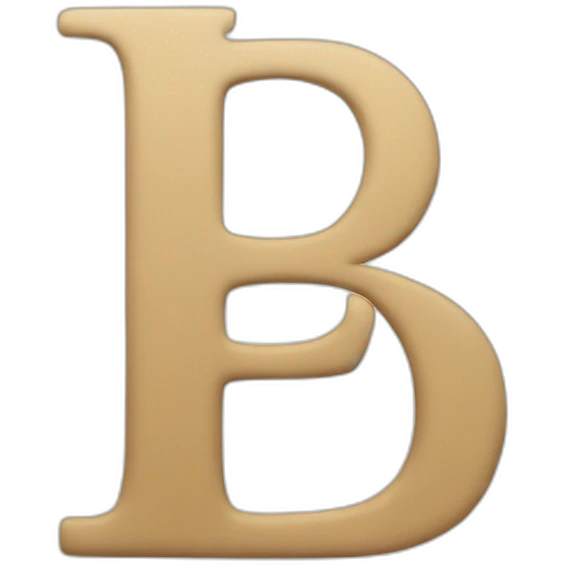 B LETTER emoji