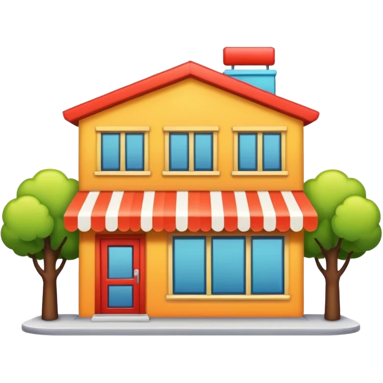 Store Building Emoji emoji