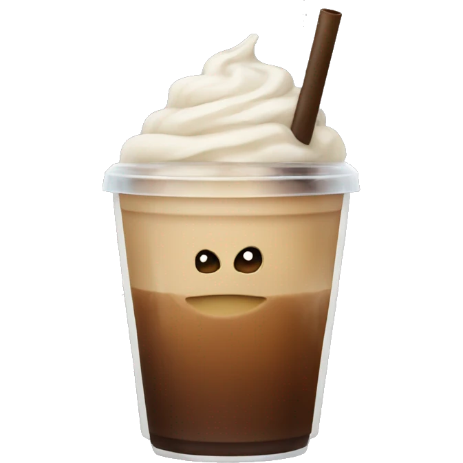 Ice coffee  emoji