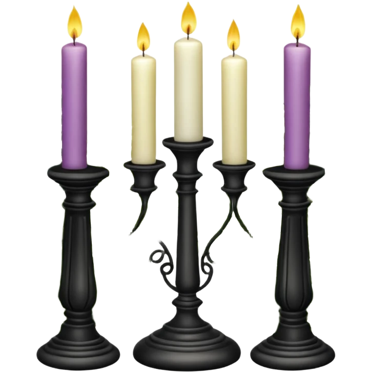 Aesthetic scenic beautiful gorgeous holy divine spiritual pretty elegant sparkly shiny scene of Candles, flowers, marble pedestals, lush vines, ferns, scenic aesthetic scenery emoji