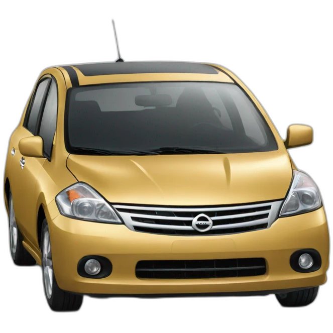 Nissan tiida 2010 close emoji