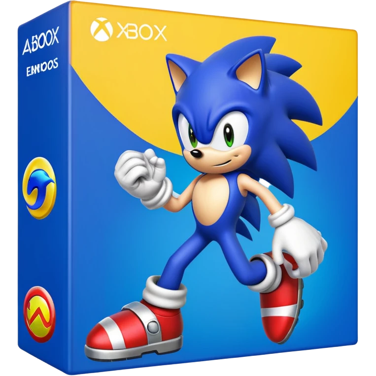 A copy of Sonic heros for the original Xbox emoji