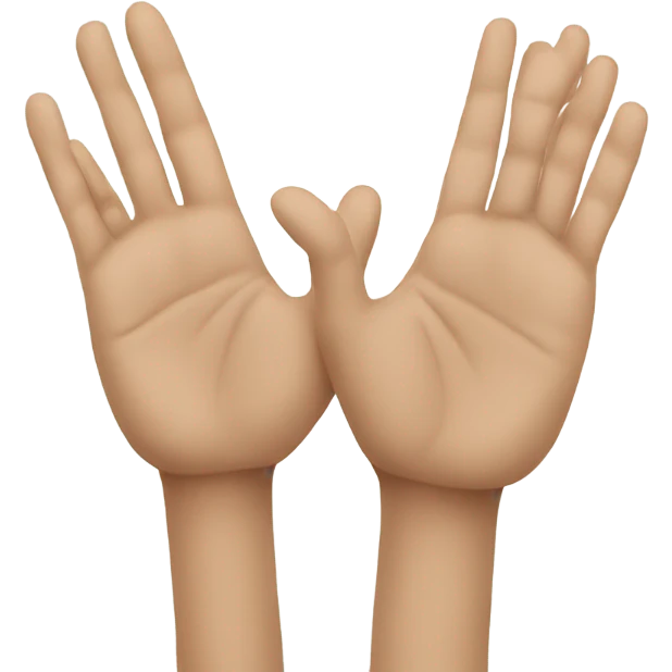 join two hands emoji