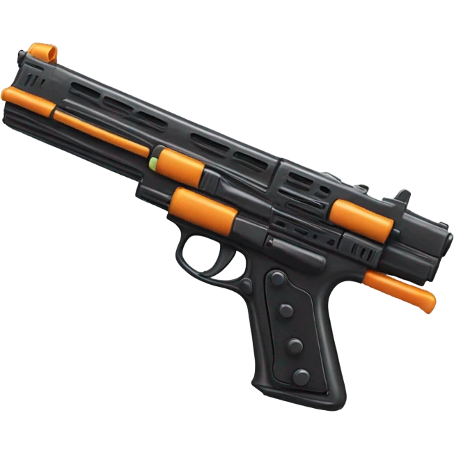 plastic gun toy emoji