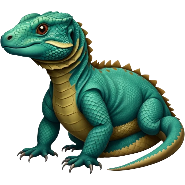 komodo dragon, exotic animal emoji