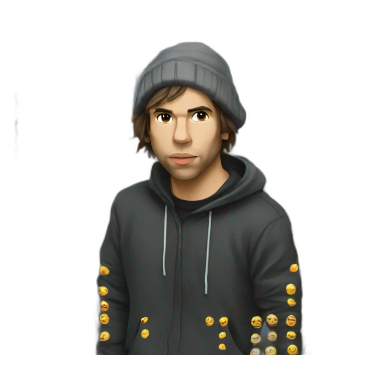 Orelsan rappeur français emoji