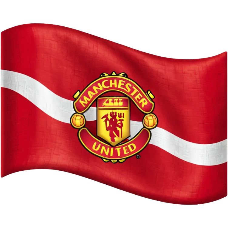 Manchester United flag emoji