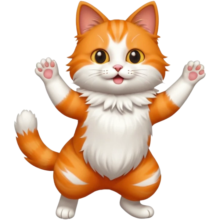 Cat dancing  emoji