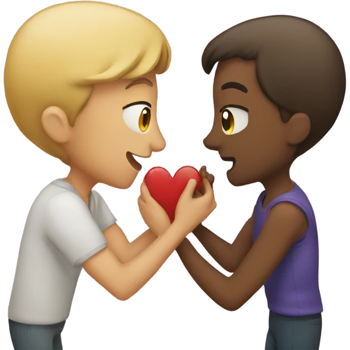 Kissing emoji