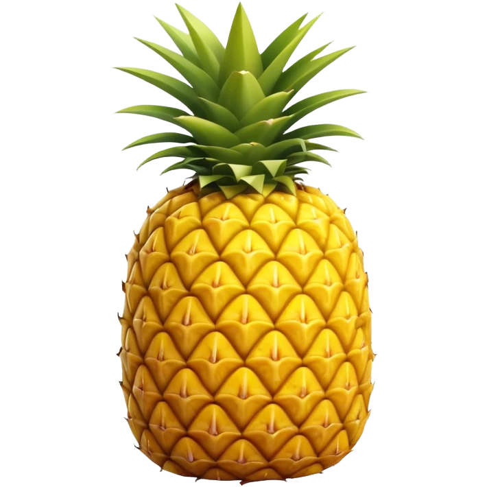 A piece of a pineapple corner emoji