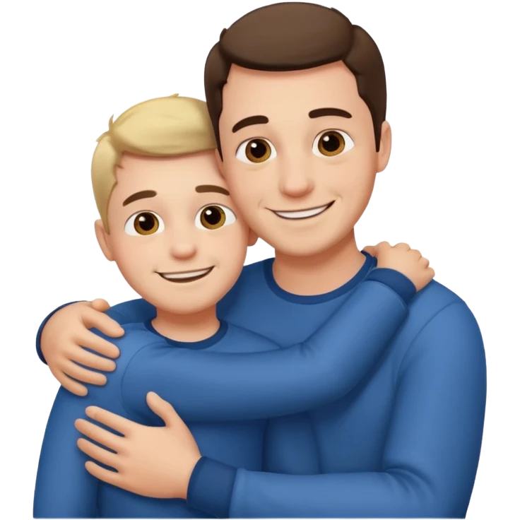 father and son emoji