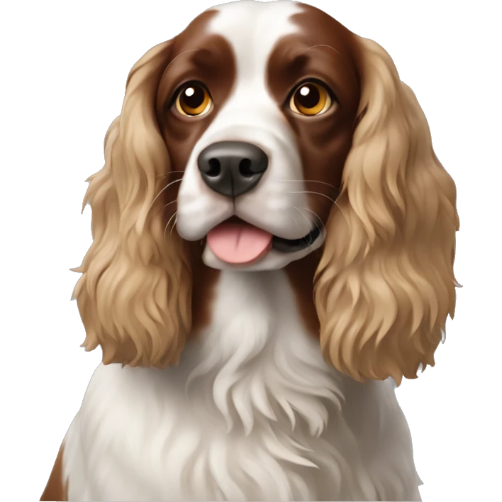 french britanny spaniel dog emoji