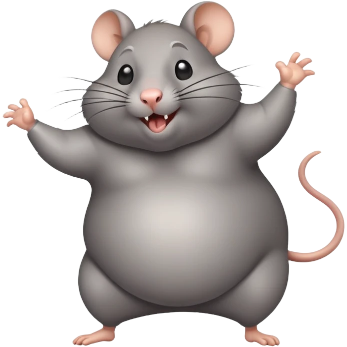 Fat rat dancing  emoji