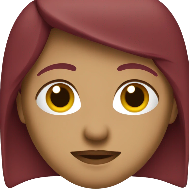 burgundy color emoji
