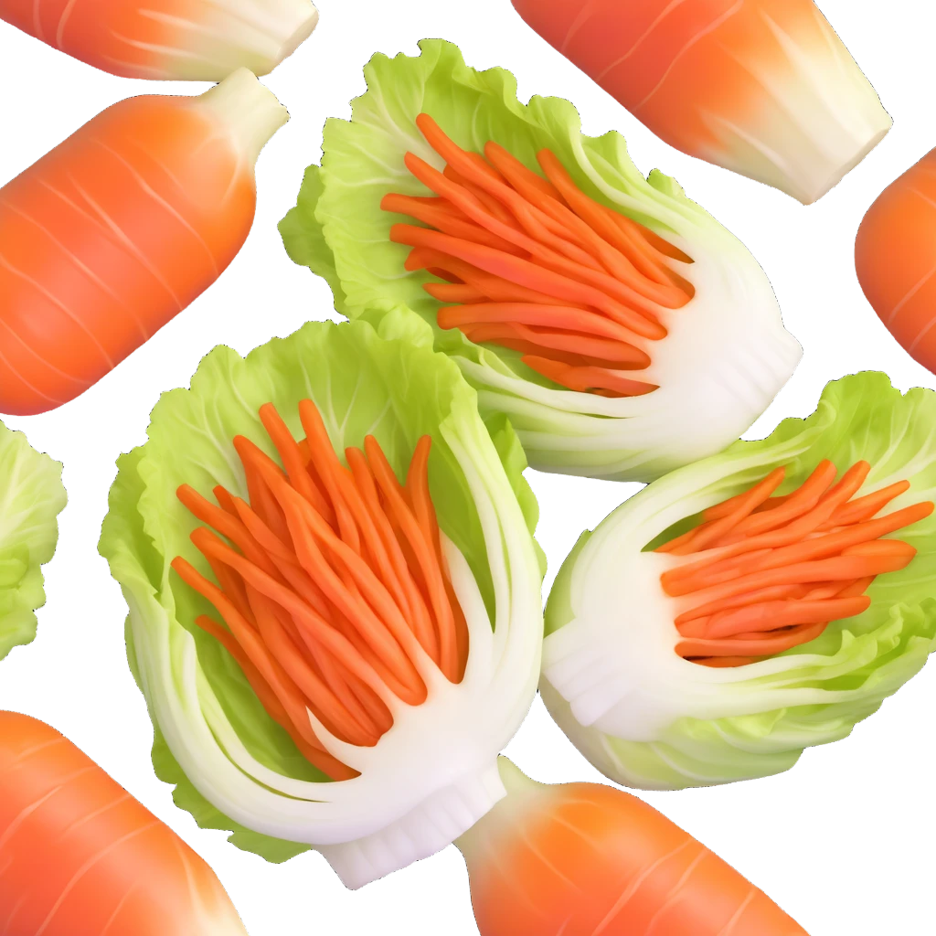 baechu kimchi napa cabbage kimchi emoji