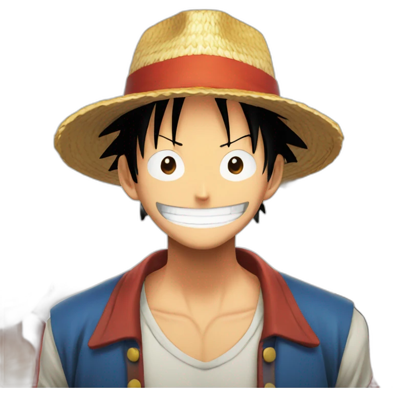 luffy with strowhat crew emoji