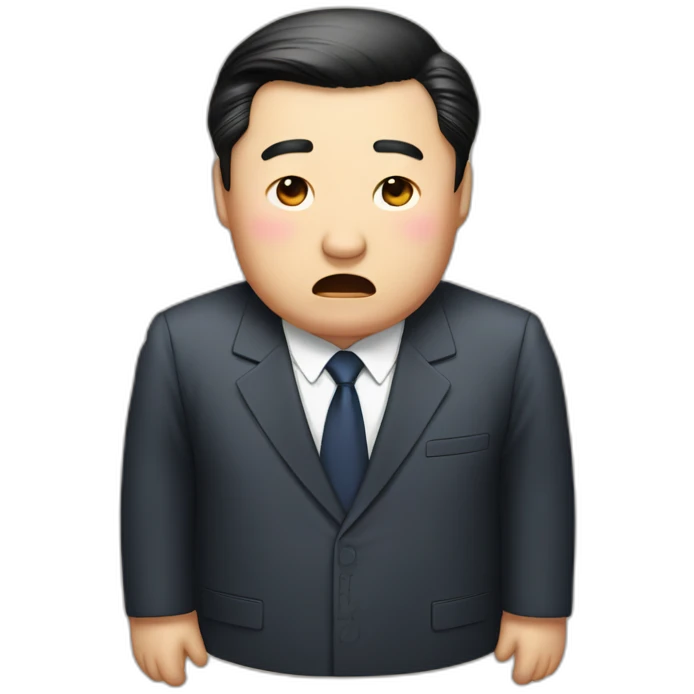 president xi jin ping crying emoji