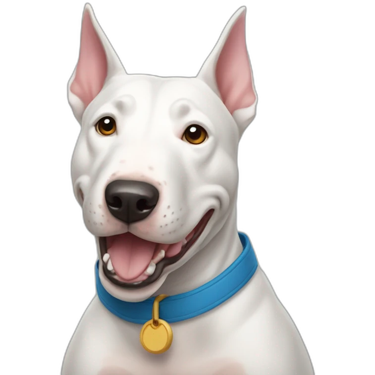 perro bull terrier emoji