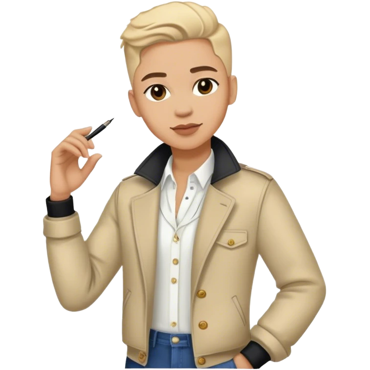 Fashion designer  emoji
