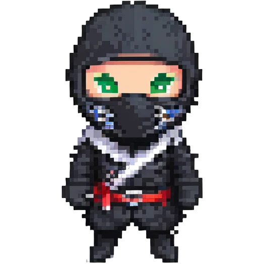 masked ninja emoji