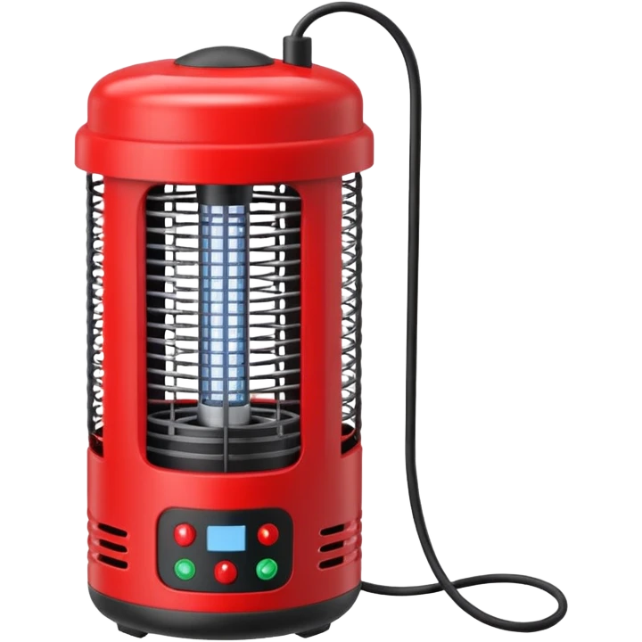 red bug zapper machine emoji