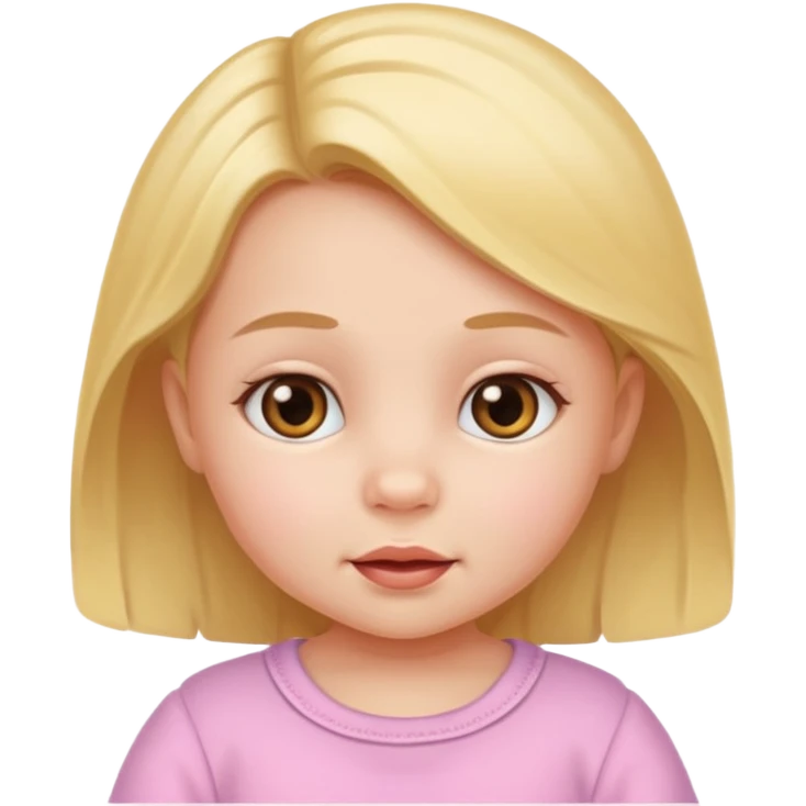Baby girl emoji