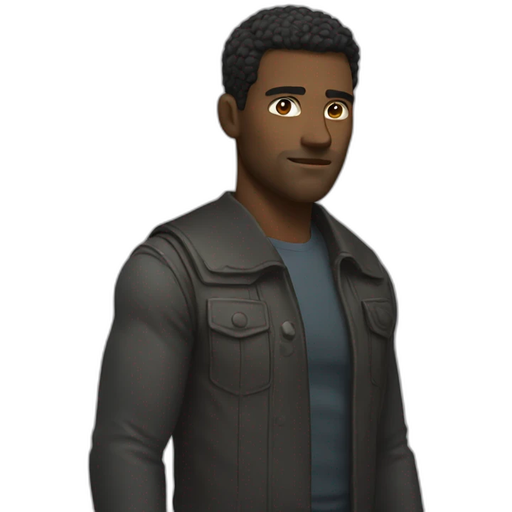 Men with power emoji