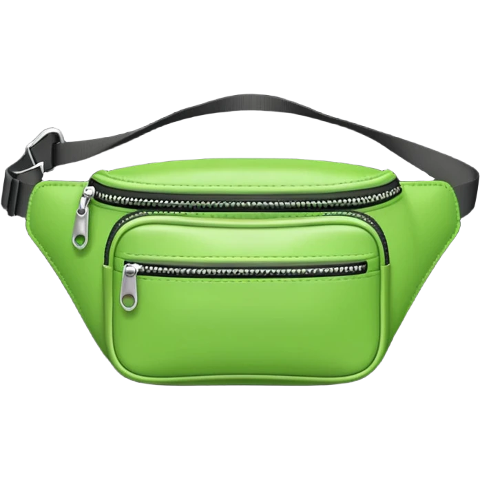green fanny pack emoji