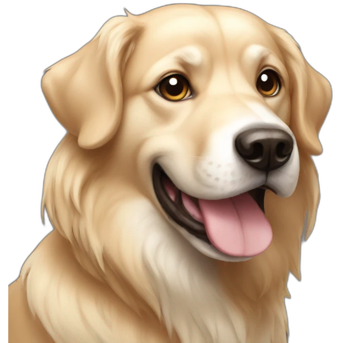 hyper dog emoji