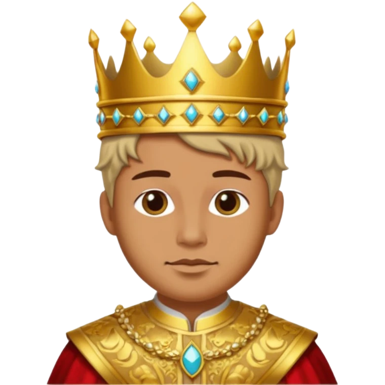 portrait of sun king emoji