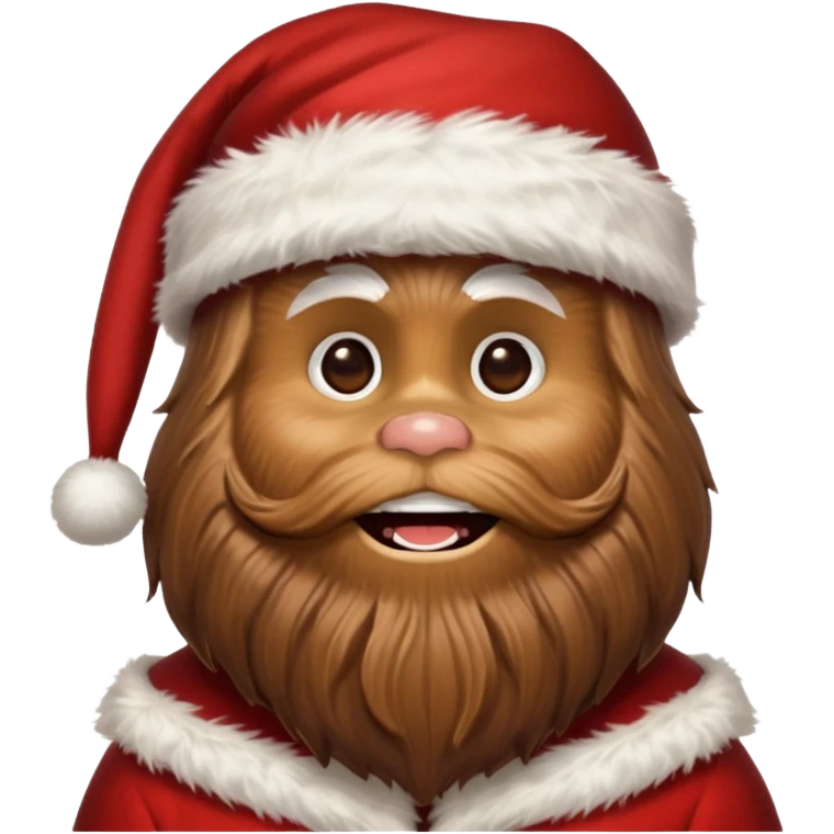 chewbacca santa star wars emoji