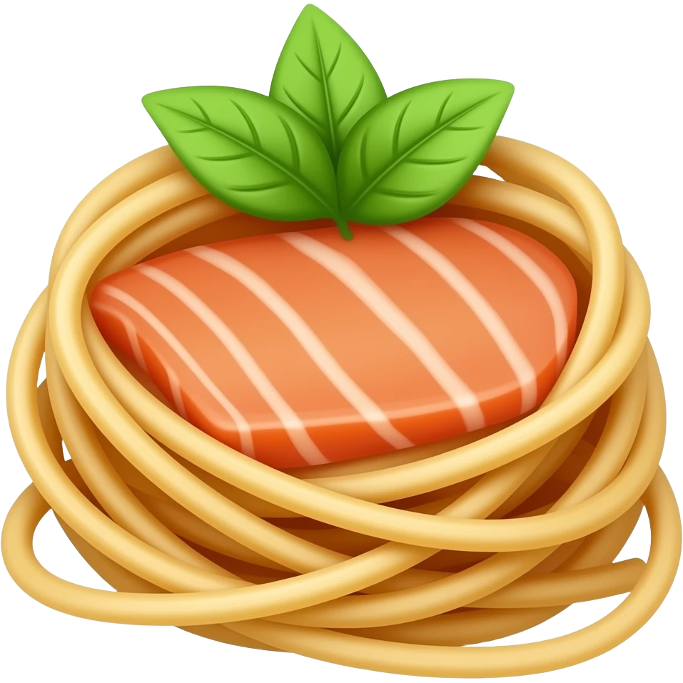 Pasta salmone emoji