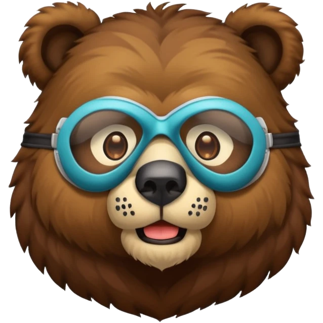 bear with mask  emoji