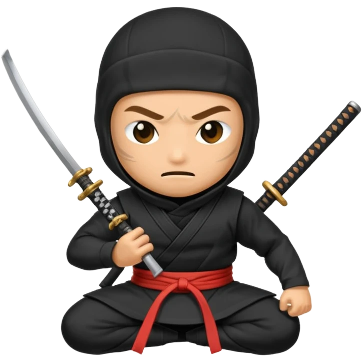 Ninja fumando emoji