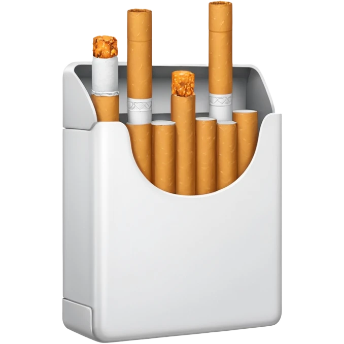 unopened pack of cigarettes, without any markings emoji