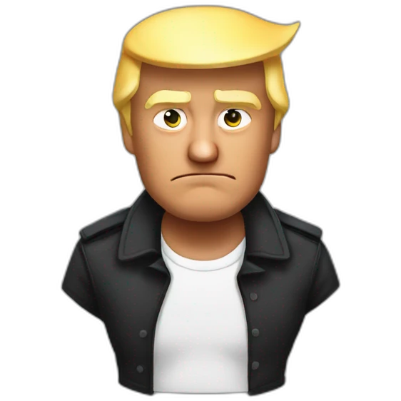 donald-trump-arrested emoji