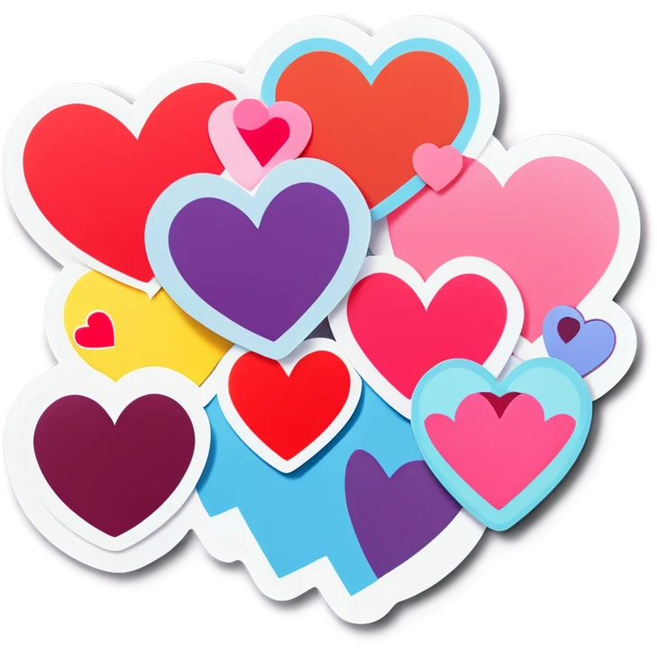 Hearts emoji