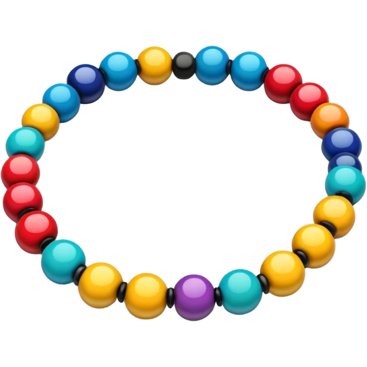 beaded bracelet emoji