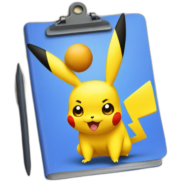 Pikachu en rééducation emoji
