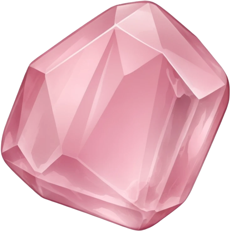 make a rose quartz rock emoji emoji