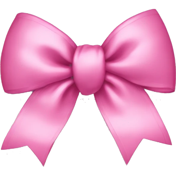 cute bow emoji