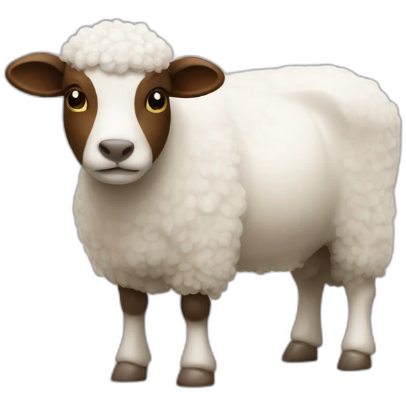 Vache x mouton  emoji
