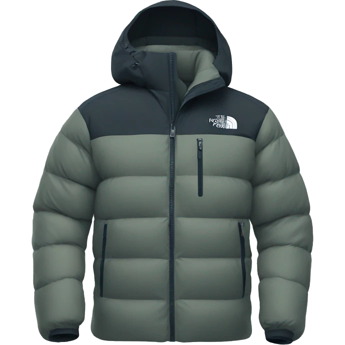 north face jacket emoji