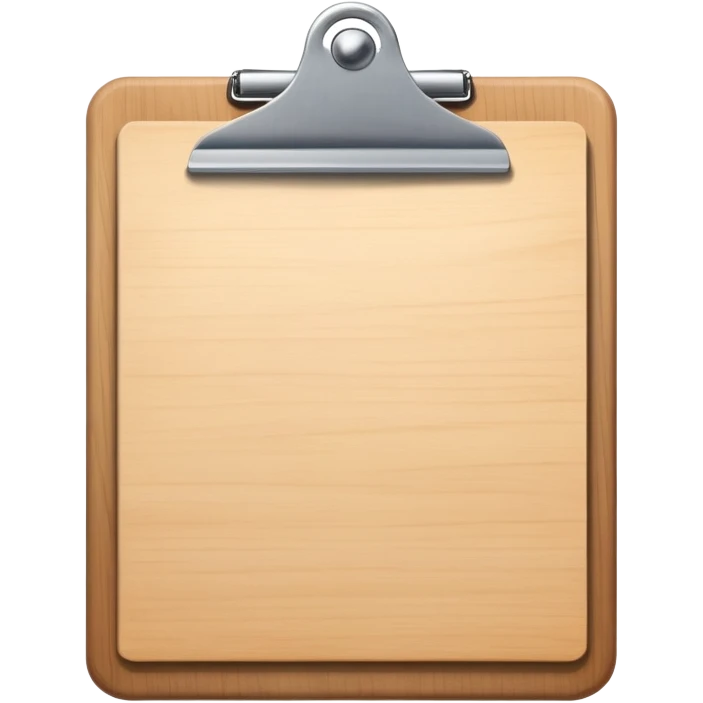 Clipboard emoji