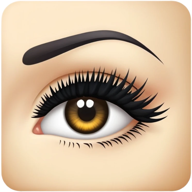 long lashes emoji
